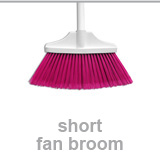 short fan broom