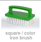 square/color iron brush